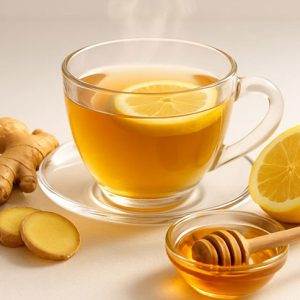 Ginger with Lemon and Honey