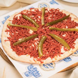 Plain Mortadella Manakish